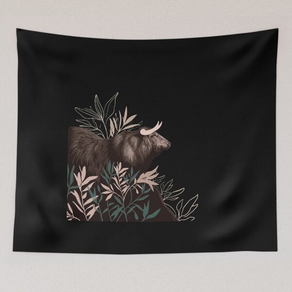 Item preview, Bison in Grass designed and sold by ceaes.