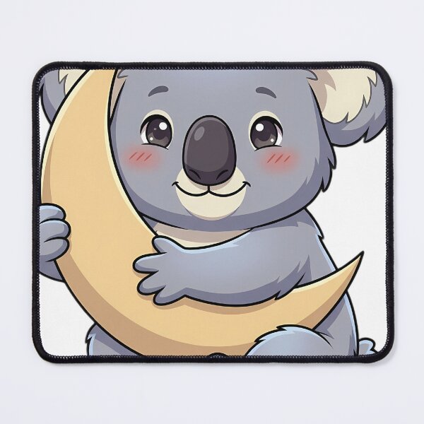 Item preview, Cute Koala Hugging Crescent Moon designed and sold by pumsquare.