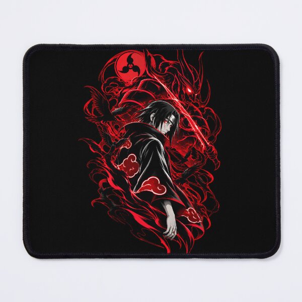Item preview, Itachi Uchiha Susanoo Akatsuki Red Anime Art designed and sold by QubekShop.