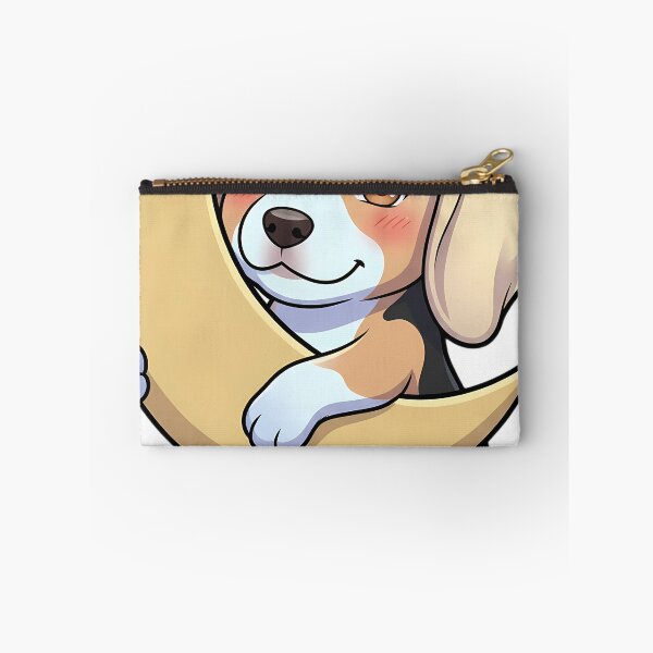 Item preview, Cute Beagle Puppy Hugging Crescent Moon designed and sold by pumsquare.