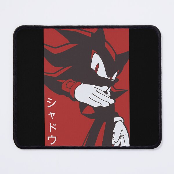 Item preview, Normal-Black-Shadow-Hedgehog-Anime-Manga-Style-Background-Red designed and sold by hecoram4.