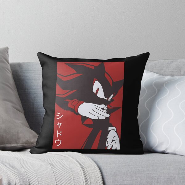 Item preview, Normal-Black-Shadow-Hedgehog-Anime-Manga-Style-Background-Red designed and sold by hecoram4.