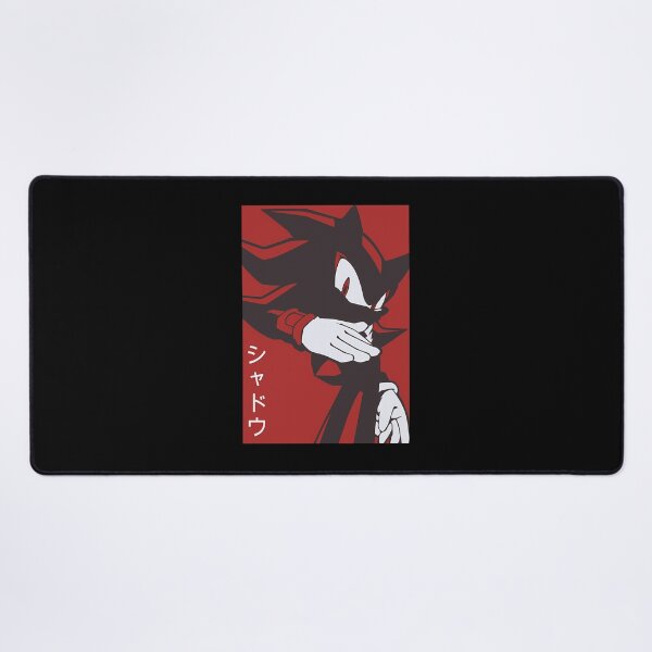 Item preview, Normal-Black-Shadow-Hedgehog-Anime-Manga-Style-Background-Red designed and sold by hecoram4.