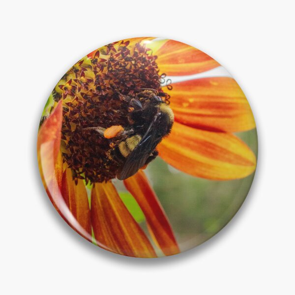 Item preview, Bumblebee on Colorful Sunflower designed and sold by PhotoArtbyGrace.
