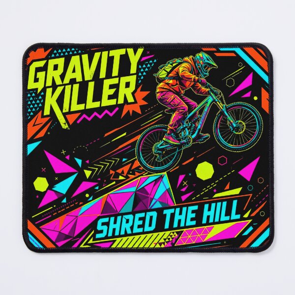 Item preview, Cheerful design with vibrant colors for downhill MTB fans. designed and sold by UrbanTRIP.