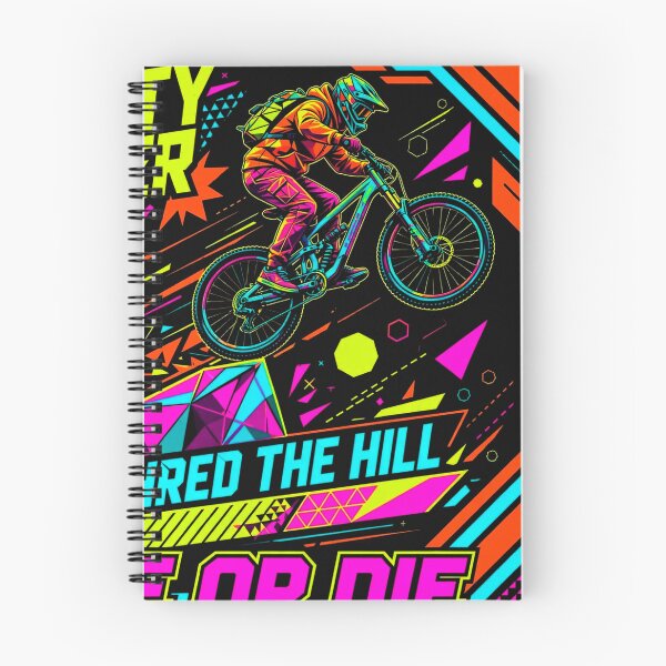 Item preview, Cheerful design with vibrant colors for downhill MTB fans. designed and sold by UrbanTRIP.