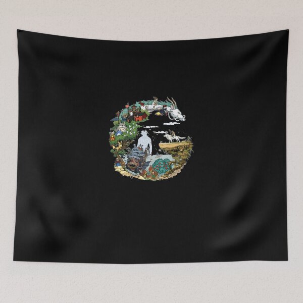 Item preview, Nostalgic-Aesthetics-Exploring-The-Totoros-Charm-Of-Japanese-Vintage-Anime-Art-(1) designed and sold by hecoram4.