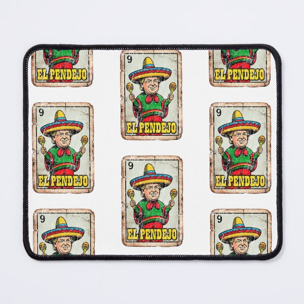 Item preview, Mexican Loteria Parody Card Sombrero Maracas Vintage Folk Art designed and sold by Machomanshop.