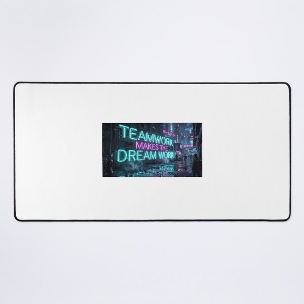 Item preview, Neo-Tokyo Night: Teamwork Makes the Dream Work designed and sold by Zen Motif Japan.
