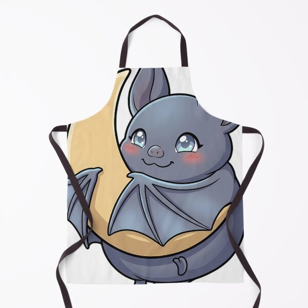 Item preview, Cute Smoke Grey Bat Hugging Starred Crescent Moon designed and sold by pumsquare.