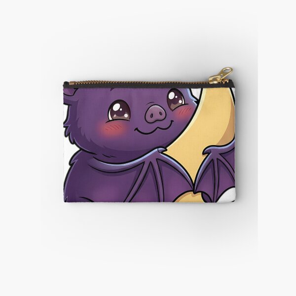 Item preview, Cute Blackberry Purple Bat Hugging Pumpkin Moon designed and sold by pumsquare.