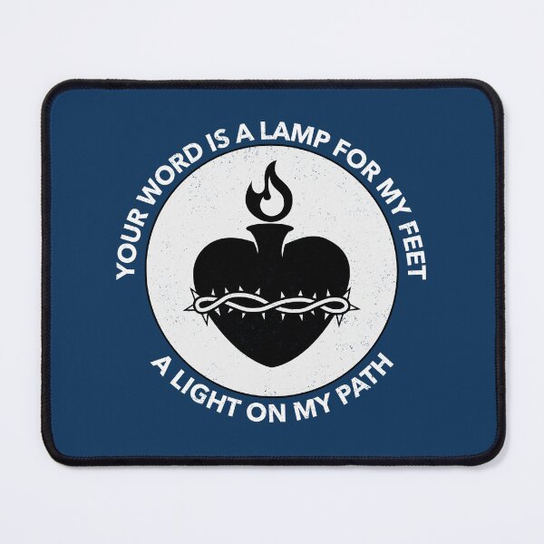 Item preview, YOUR WORD IS A LAMP FOR MY FEET, A LIGHT FOR MY PATH CHRISTIAN APPAREL designed and sold by VFamDesigns.