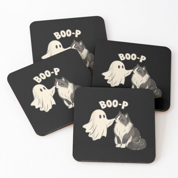 Item preview, Ragdoll Cat Boo-P Ghost Nose Boop Halloween designed and sold by DunciOcukino.