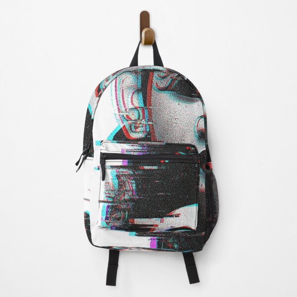 Item preview, Glitch Art Tribal Deity – Cyberpunk Ancient Mask Digital Art designed and sold by cannsuh.