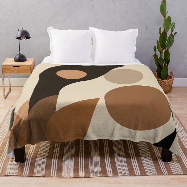Item preview, Organic Balance Abstract | Earth Tone Scandinavian Artwork designed and sold by nhk999.