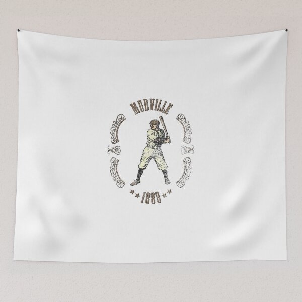 Item preview, Traditional Retro Mudville Baseball Batter 1888 Crest designed and sold by levynmarjwa.