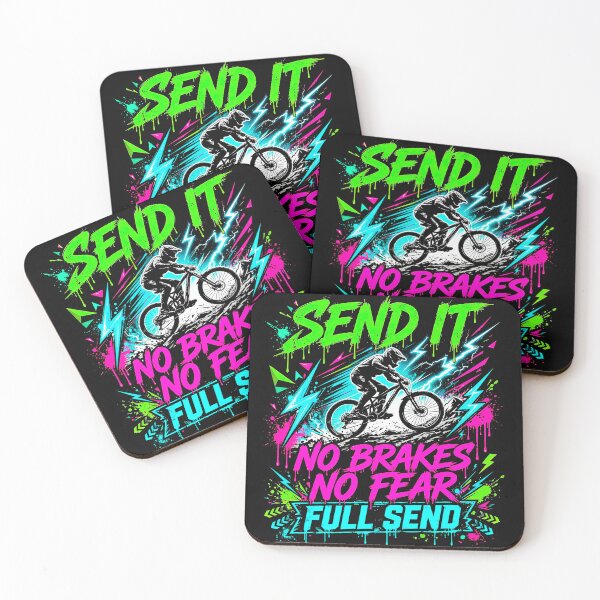 Item preview, Cheerful design with vibrant colors for downhill MTB fans. #2 designed and sold by UrbanTRIP.