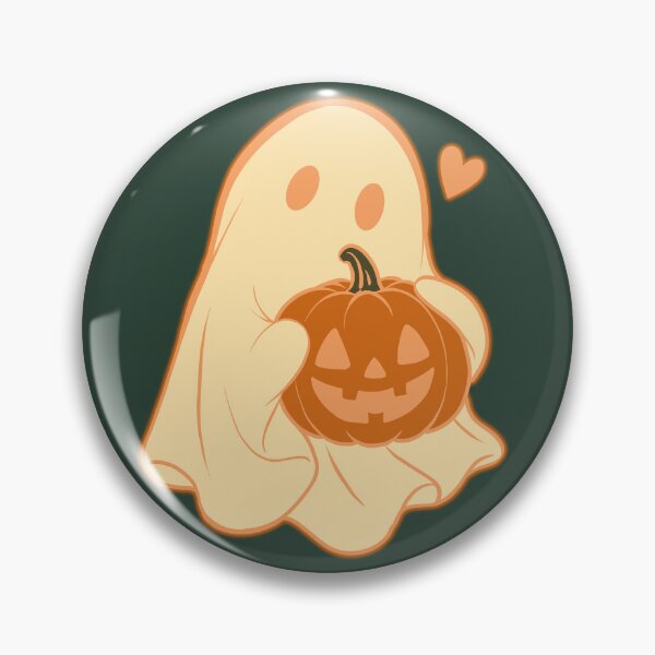 Item preview, Cozy Little Ghost – Cute Pumpkin Halloween Sticker designed and sold by sososweett.