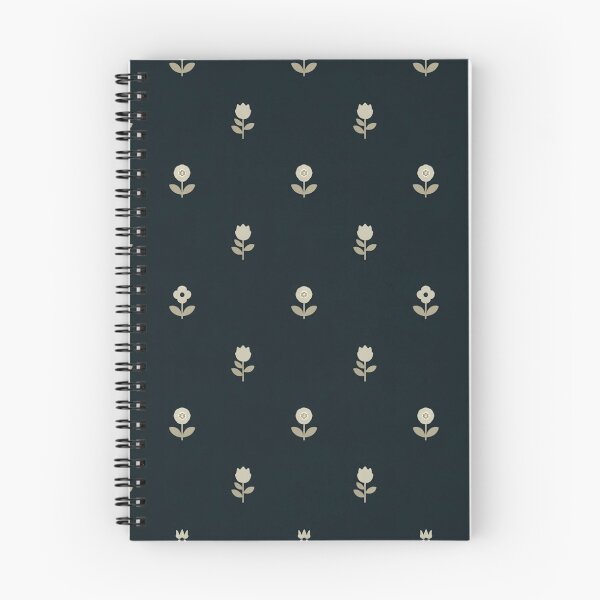 Item preview, Little Gold Flowers on Black designed and sold by Mindful Wall Art Studio.