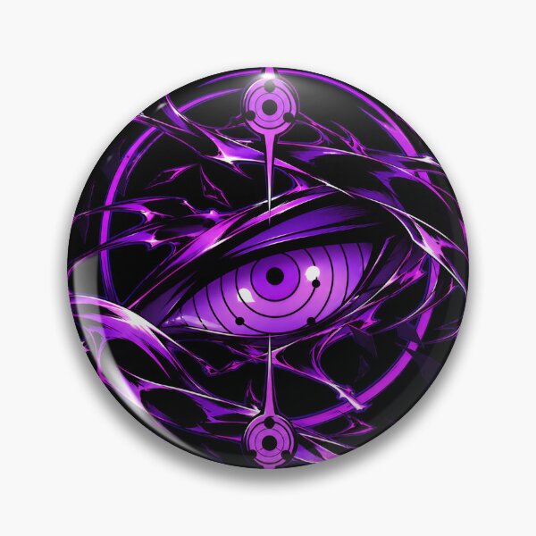 Item preview, Rinnegan Purple Six Paths Eye Naruto Art designed and sold by QubekShop.