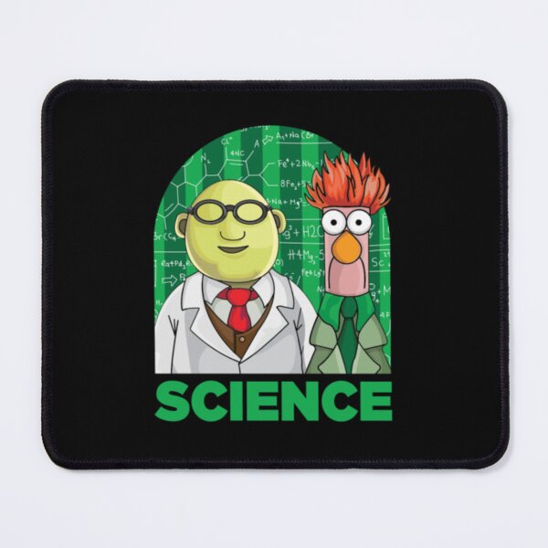 Item preview, Funny Cartoon Science Lab Researchers Blackboard Graphic designed and sold by levynmarjwa.
