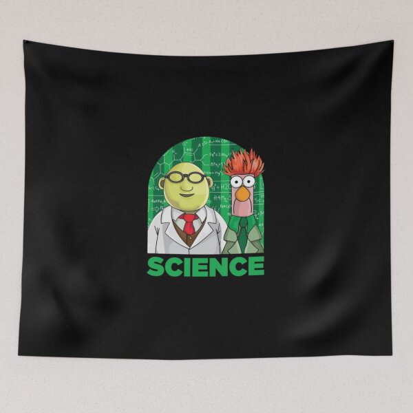 Item preview, Funny Cartoon Science Lab Researchers Blackboard Graphic designed and sold by levynmarjwa.