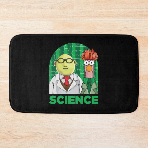 Item preview, Funny Cartoon Science Lab Researchers Blackboard Graphic designed and sold by levynmarjwa.