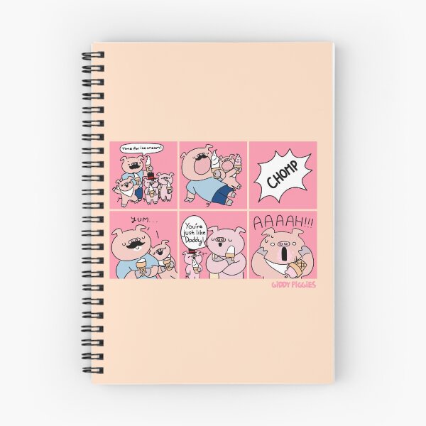 Item preview, Giddy Piggies Comics: Just Like Daddy designed and sold by Giddy Piggies.
