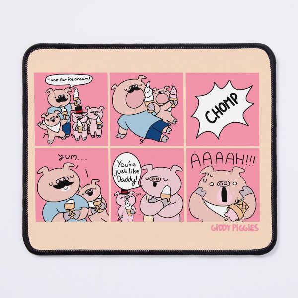 Item preview, Giddy Piggies Comics: Just Like Daddy designed and sold by Giddy Piggies.