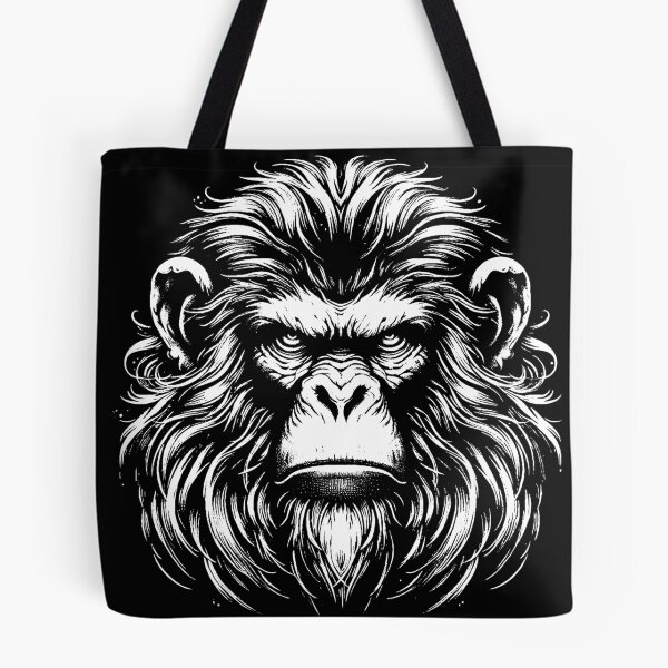 Item preview, Dark Art Scary Monkey Face Apes designed and sold by MORSPECTIVE.