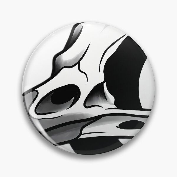 Item preview, Blackwork Crow Skull and Crescent Moon Tattoo Flash designed and sold by IllumeInk.