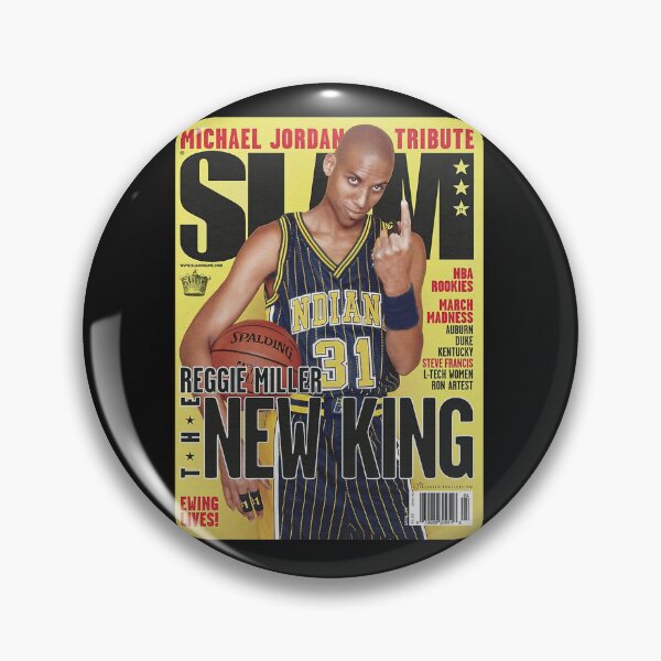 Item preview, Reggie Miller New King Pacers Slam Cover designed and sold by JamesHolder8.