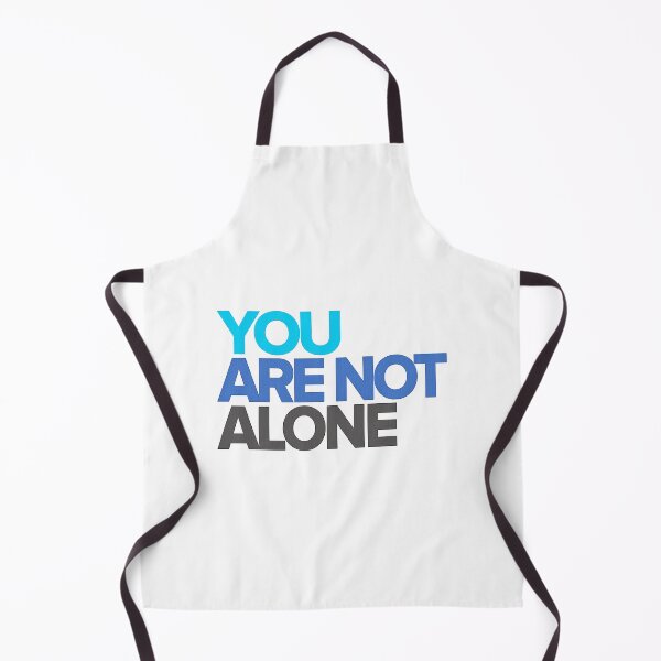Item preview, You Are Not Alone Inspirational Mental Health Support Art designed and sold by avidaremi.