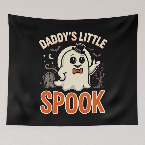 Item preview, Daddy's Little Spook Halloween Gift Funny Halloween designed and sold by Say It With Ink.