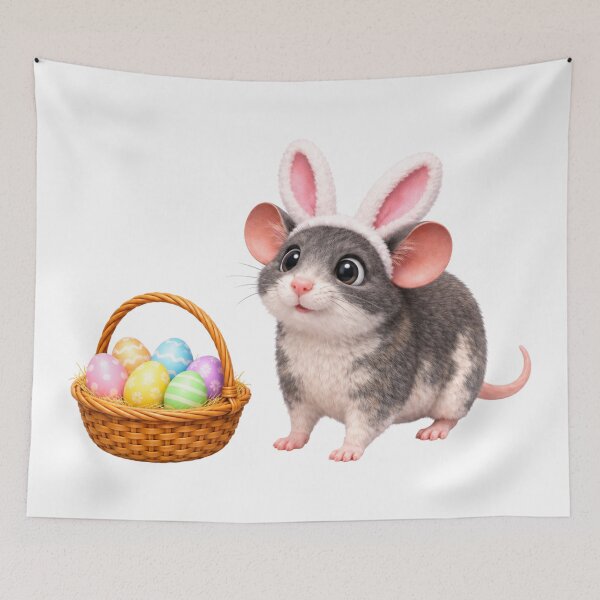 Item preview, Dumbo Rat Easter Basket designed and sold by Sillytoe.