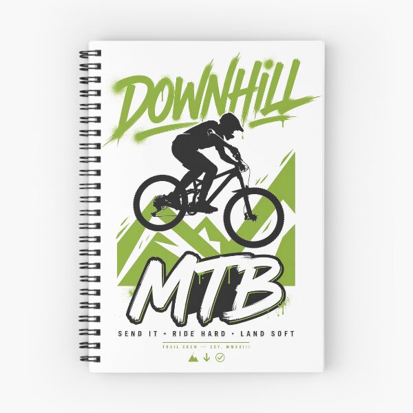 Item preview, Cheerful design with vibrant colors for downhill MTB fans. #3 designed and sold by UrbanTRIP.