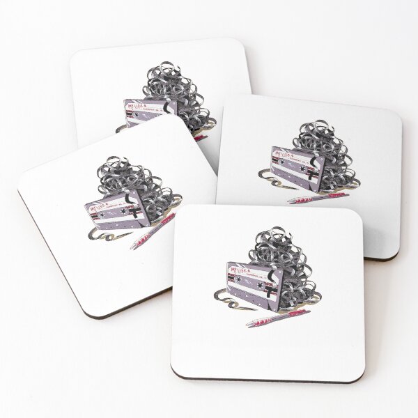 Item preview, Nostalgic Vintage Audio Cassette Tape Pen Rewind Art designed and sold by levynmarjwa.