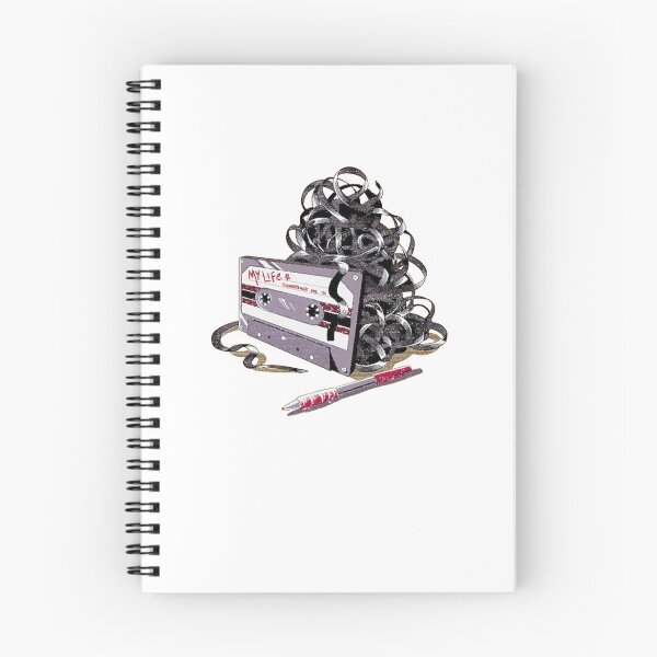 Item preview, Nostalgic Vintage Audio Cassette Tape Pen Rewind Art designed and sold by levynmarjwa.