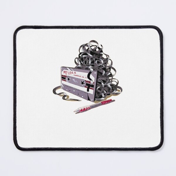 Item preview, Nostalgic Vintage Audio Cassette Tape Pen Rewind Art designed and sold by levynmarjwa.