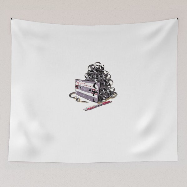 Item preview, Nostalgic Vintage Audio Cassette Tape Pen Rewind Art designed and sold by levynmarjwa.