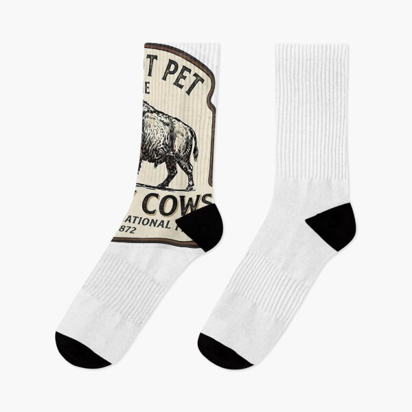 Item preview, Do Not Pet Fluffy Cows National Park Yellowstone Wyoming designed and sold by DunciOcukino.