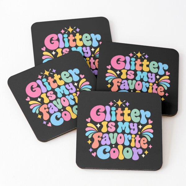 Item preview, Glitter Is My Favorite Color Happy Sparkle Lover Bright Statement designed and sold by RetroMini2026.