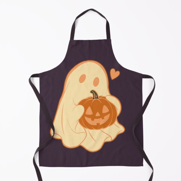 Item preview, Cozy Little Ghost – Plum Purple Halloween Pumpkin designed and sold by sososweett.