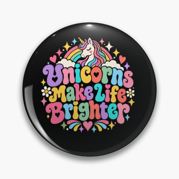 Item preview, Unicorns Make Life Brighter Magical Fantasy Lover designed and sold by JonesFlora2025.