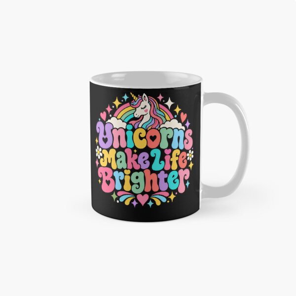 Item preview, Unicorns Make Life Brighter Magical Fantasy Lover designed and sold by JonesFlora2025.