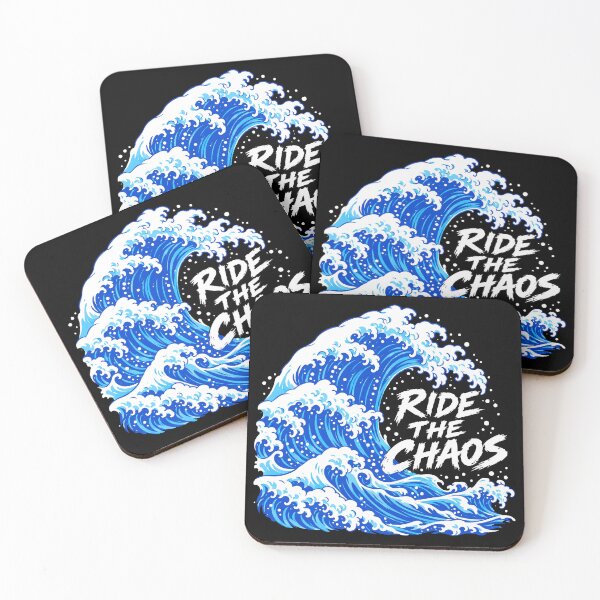 Item preview, Japanese Culture Ride The Chaos Great Wave Ukiyoe Japanese Art designed and sold by Uglyandcute.