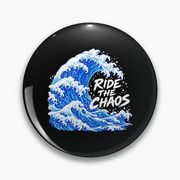 Item preview, Japanese Culture Ride The Chaos Great Wave Ukiyoe Japanese Art designed and sold by Uglyandcute.