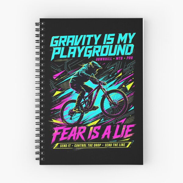 Item preview, Cheerful design with vibrant colors for downhill MTB fans. #4 designed and sold by UrbanTRIP.