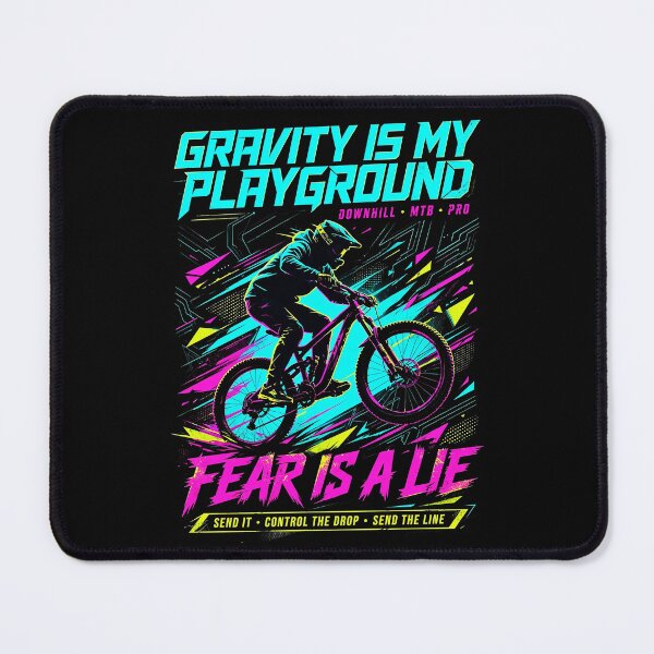 Item preview, Cheerful design with vibrant colors for downhill MTB fans. #4 designed and sold by UrbanTRIP.