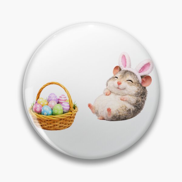 Item preview, Dwarf Hamster Easter Bunny designed and sold by Sillytoe.